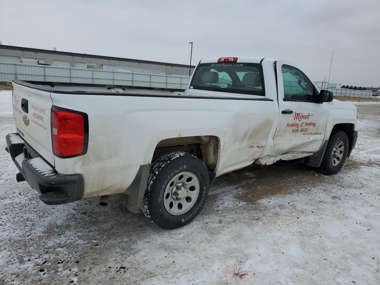 2015 Chevrolet Silverado VIN 1GCNCPEH1FZ170814 Copart auction photo, side damage thumbnail 3