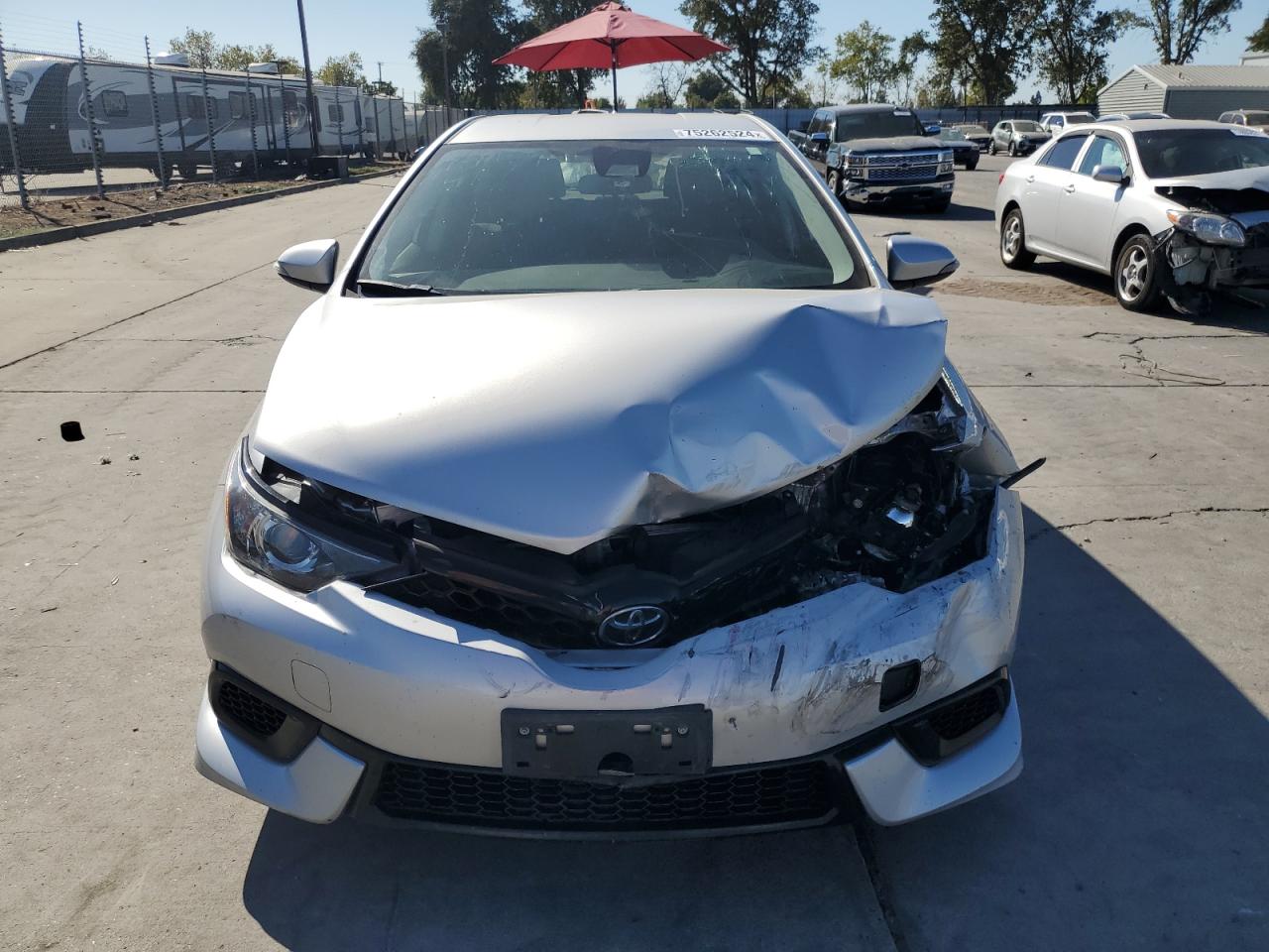 2018 Toyota Corolla VIN JTNKARJE0JJ560709 Copart auction photo, front end damage thumbnail 5