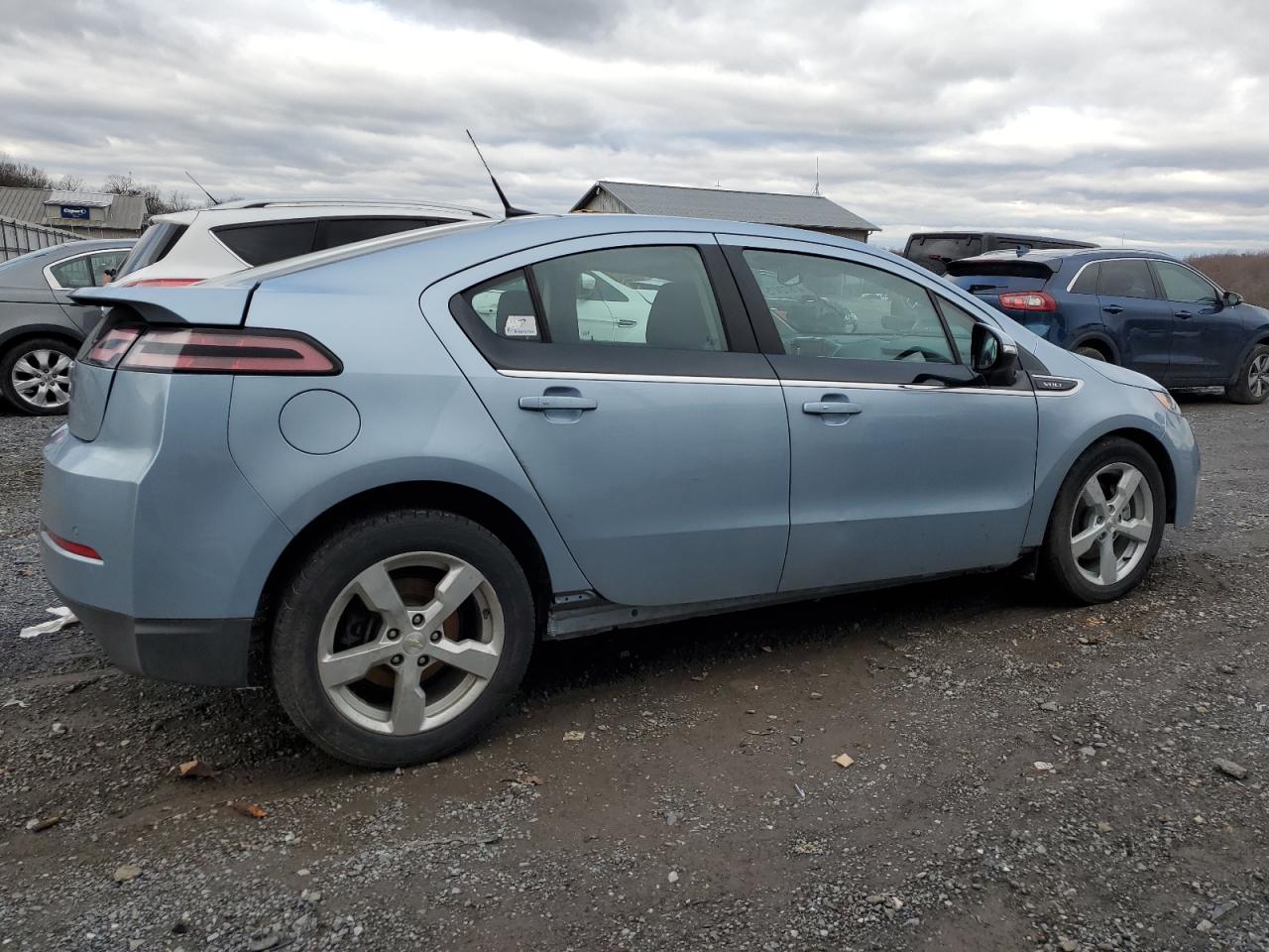 2014 Chevrolet Volt VIN 1G1RA6E48EU112685 Copart auction photo, side / minor dent/scratches damage thumbnail 3