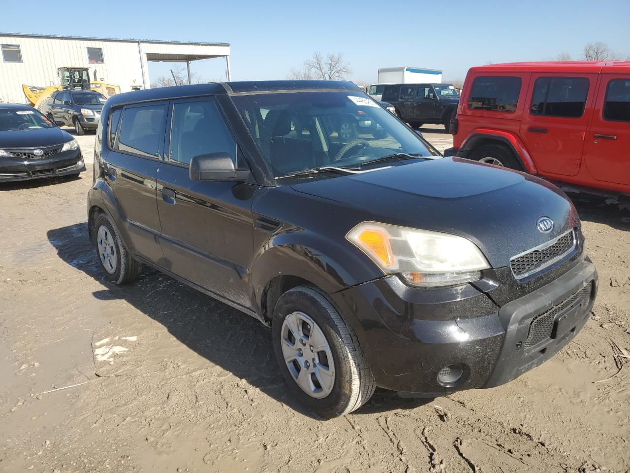 2010 KIA Soul VIN KNDJT2A16A7031941 Copart auction photo, front end damage thumbnail 4