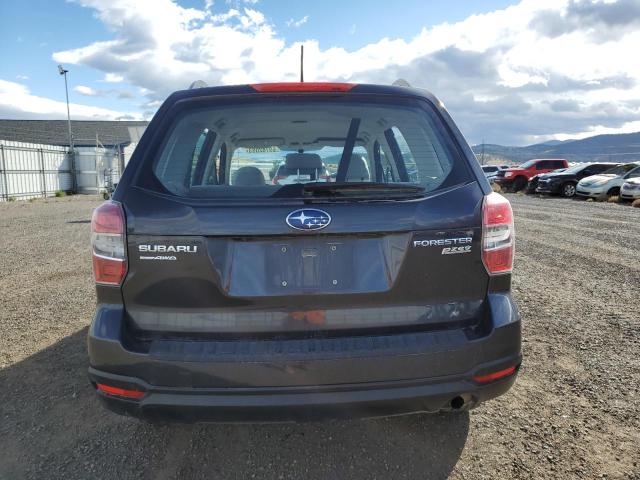 2015 Subaru Forester VIN JF2SJABC1FH517824 Copart auction photo, side damage thumbnail 6