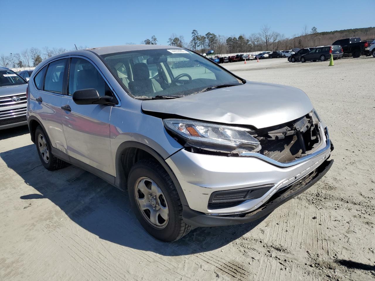 2015 Honda CR-V VIN 2HKRM4H33FH694826 Copart auction photo, front end / rear end damage thumbnail 4
