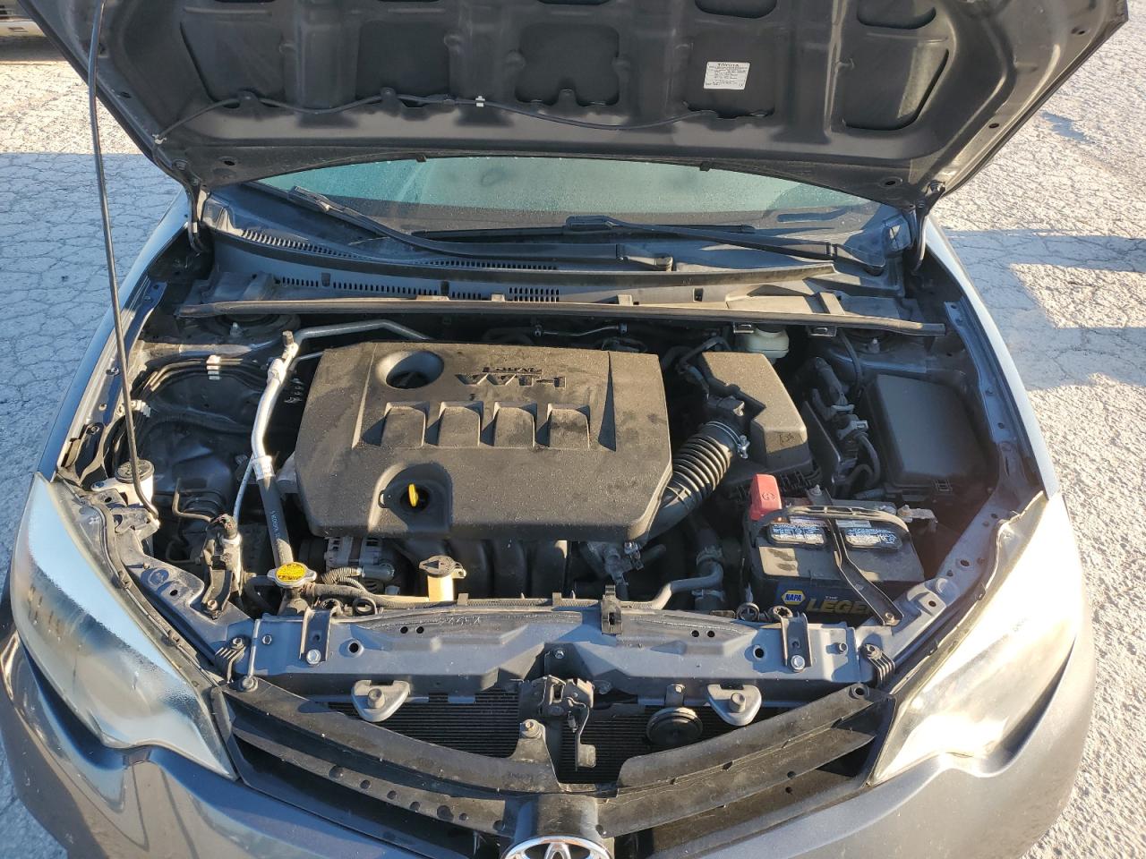 2015 Toyota Corolla VIN 2T1BURHE9FC414006 Copart auction photo, all over / undercarriage damage thumbnail 12