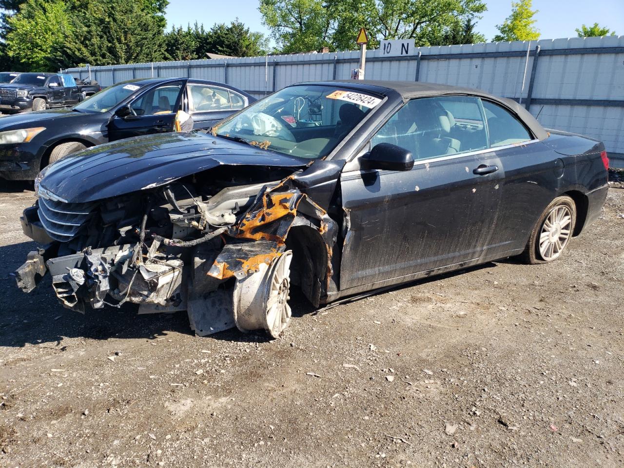 2008 Chrysler Sebring VIN 1C3LC45K58N105657