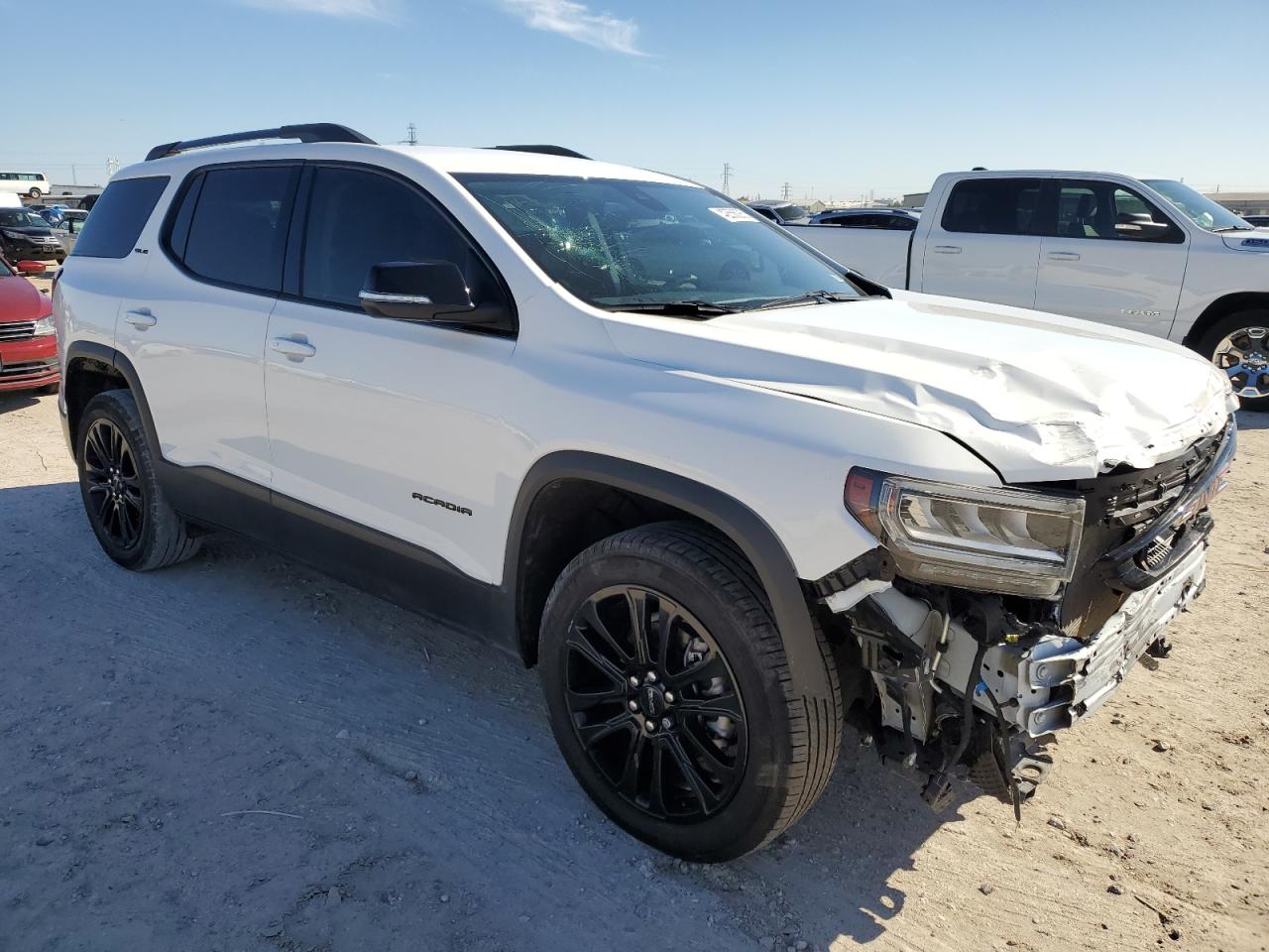 2022 GMC Acadia VIN 1GKKNKL40NZ157765 Copart auction photo, front end damage thumbnail 4