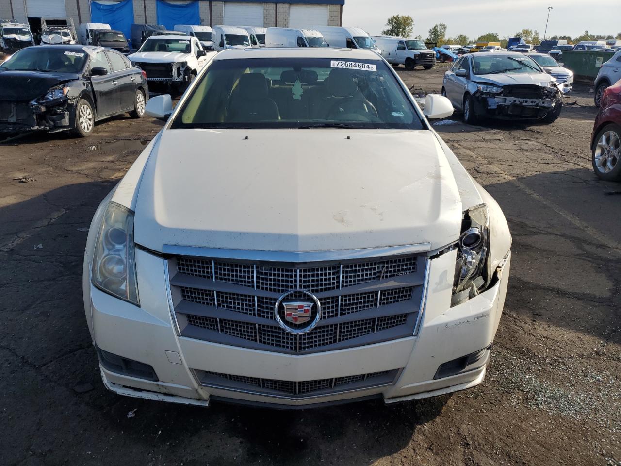 2010 Cadillac CTS VIN 1G6DG5EG9A0102093 Copart auction photo, front end damage thumbnail 5