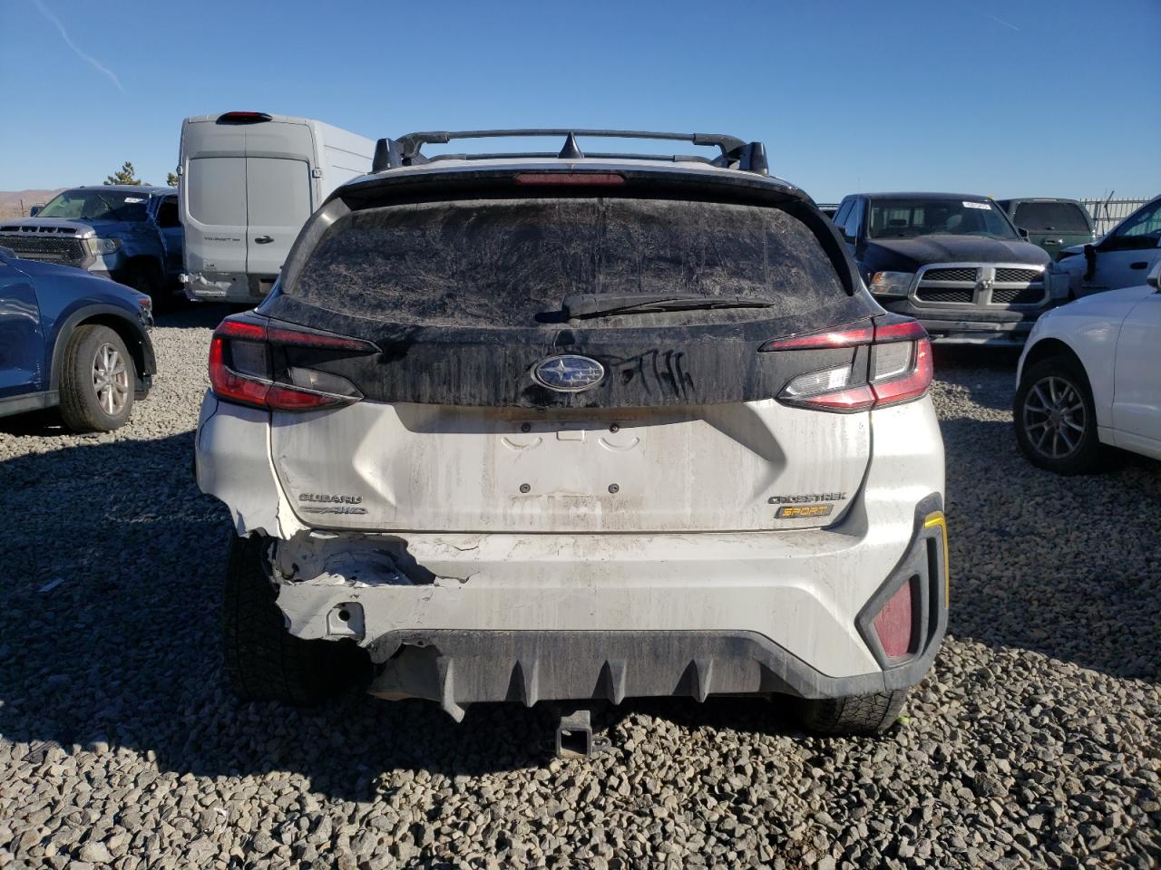 2024 Subaru XV VIN 4S4GUHF69R3741848 Copart auction photo, all over damage thumbnail 6