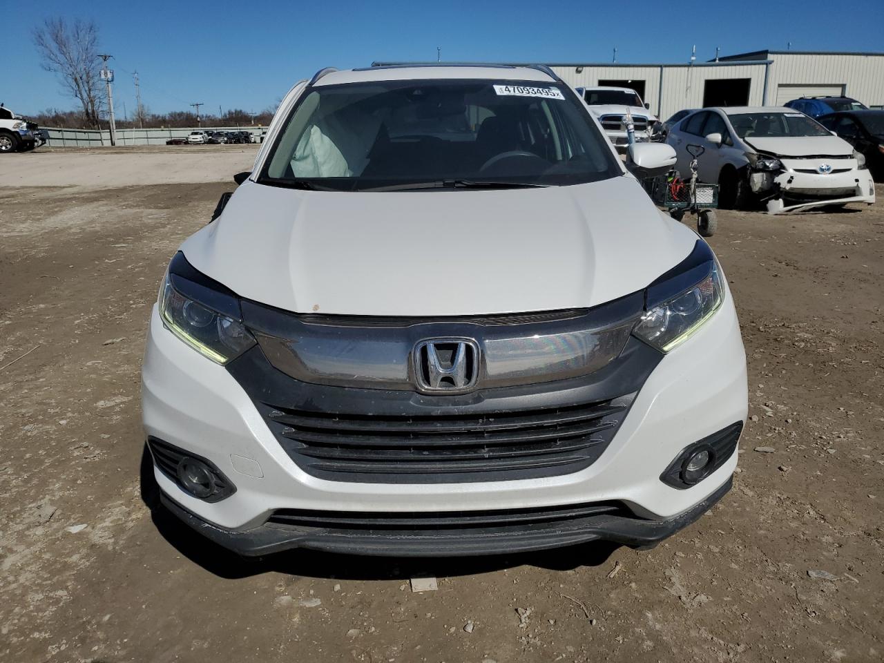 2020 Honda HR-V VIN 3CZRU6H55LM724082 Copart auction photo, side damage thumbnail 5