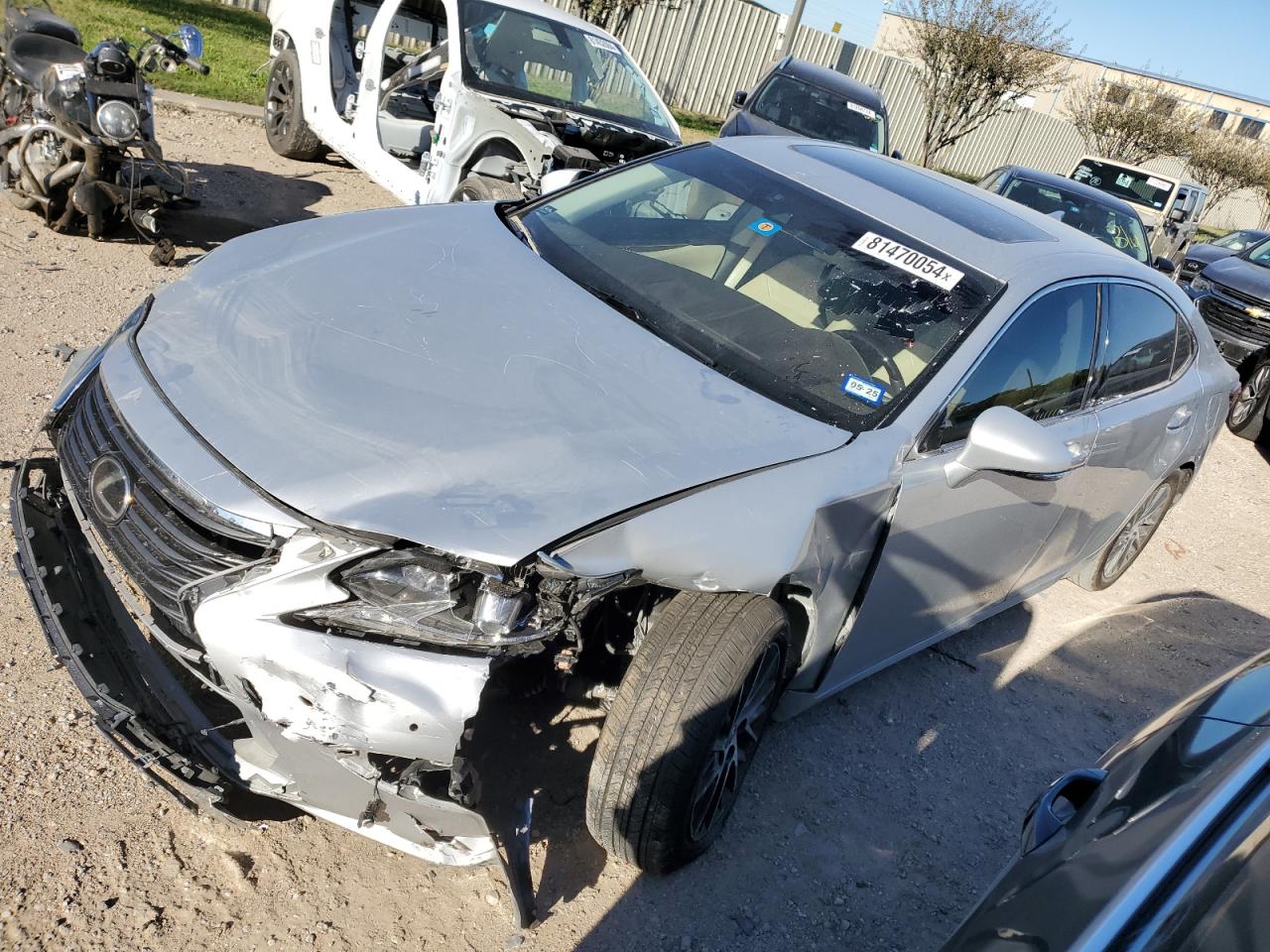 2017 Lexus ES VIN 58ABK1GG0HU054578
