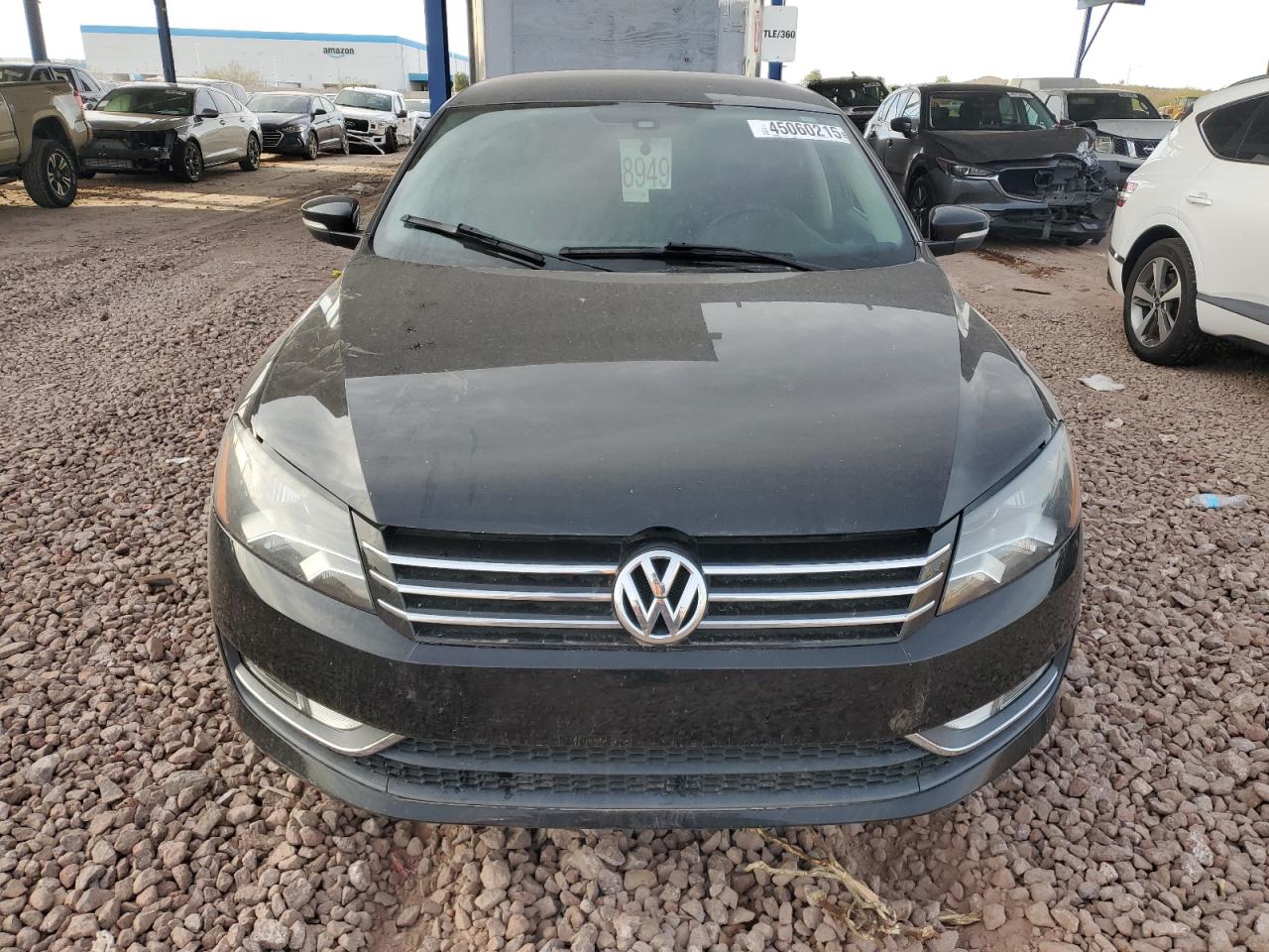 2015 Volkswagen Passat VIN 1VWAT7A34FC098032 Copart auction photo, rear end damage thumbnail 5
