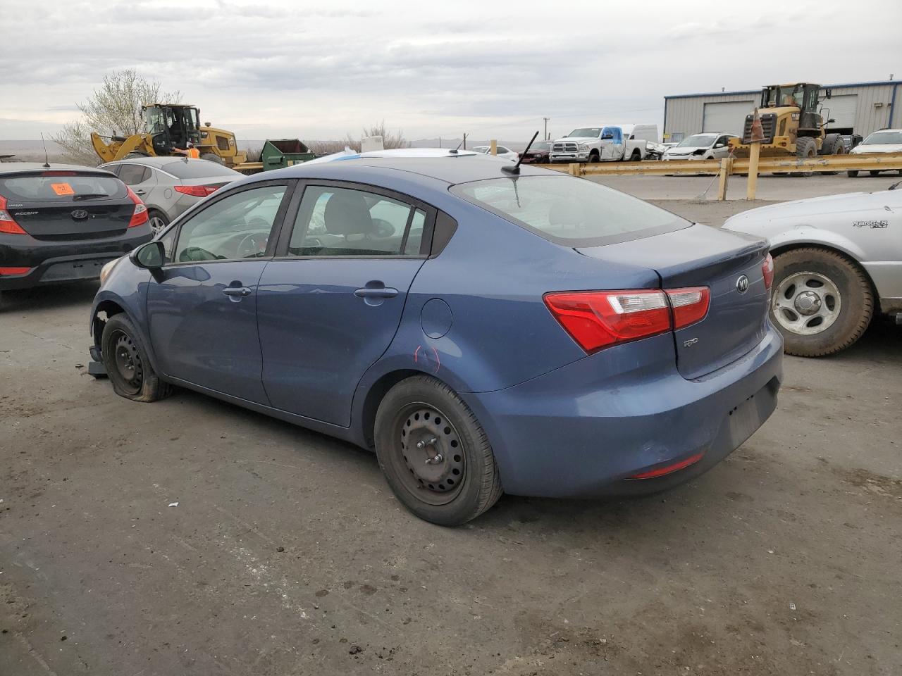 2016 KIA Rio VIN KNADM4A3XG6670505 Copart auction photo, front end / undercarriage damage thumbnail 2