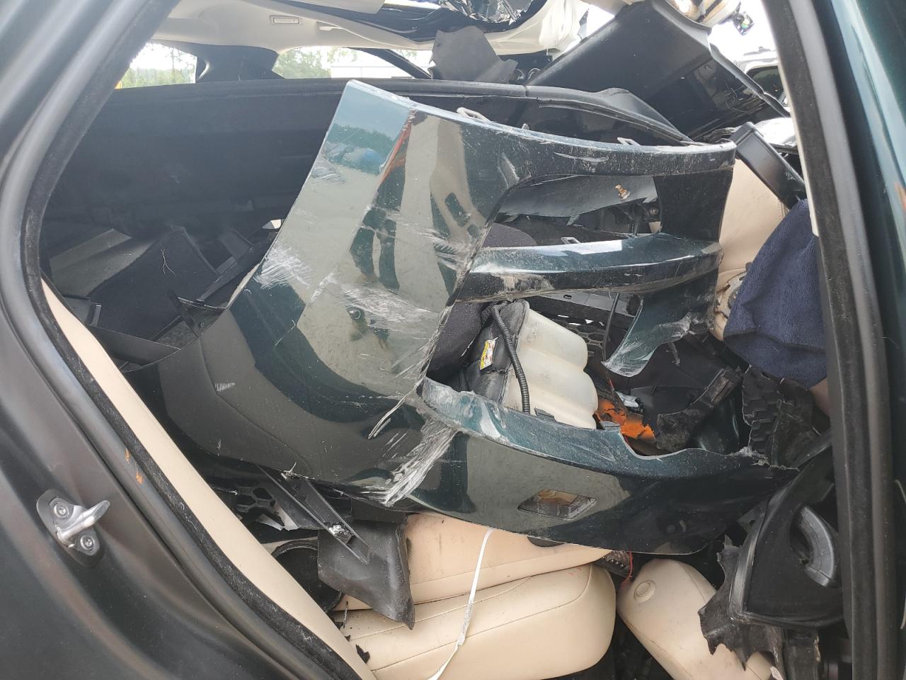 2018 Jaguar F-Pace VIN SADCJ2EV3JA261200 Copart auction photo, all over damage thumbnail 11