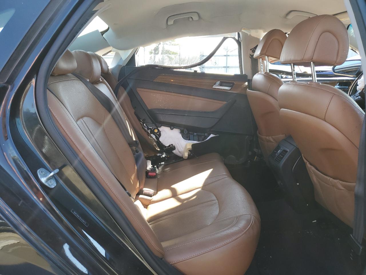 2015 Hyundai Sonata VIN 5NPE34AF3FH230473 Copart auction photo, side damage thumbnail 10
