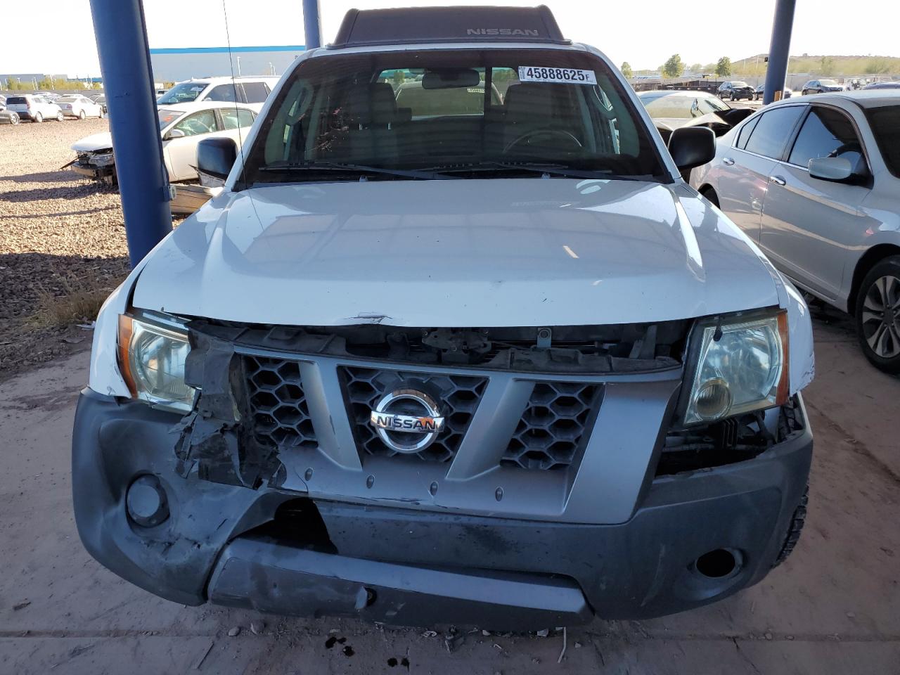 2008 Nissan XTerra VIN 5N1AN08U18C530450 Copart auction photo, front end damage thumbnail 5