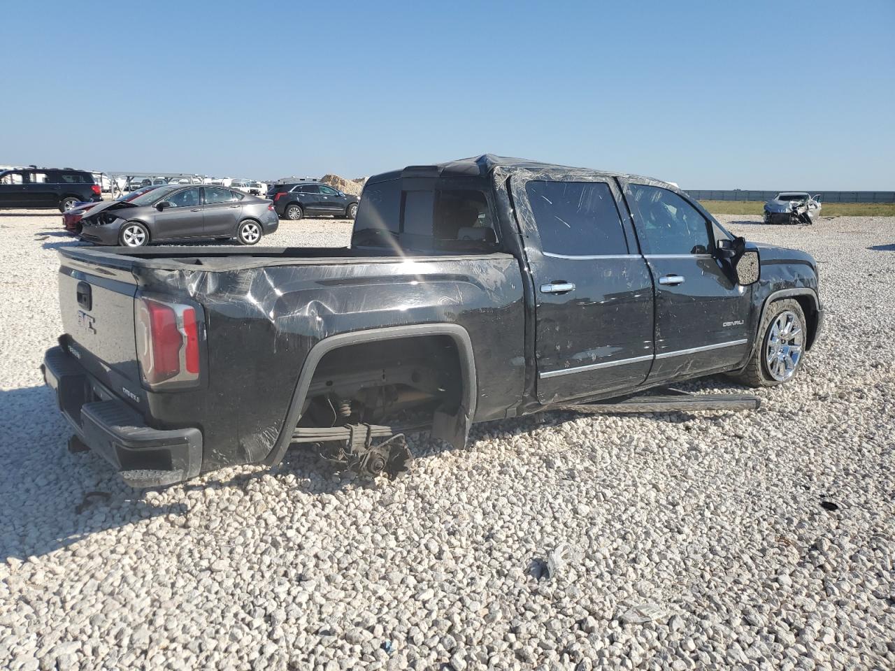 2016 GMC Sierra VIN 3GTU2PEJXGG244279 Copart auction photo, rollover damage thumbnail 3