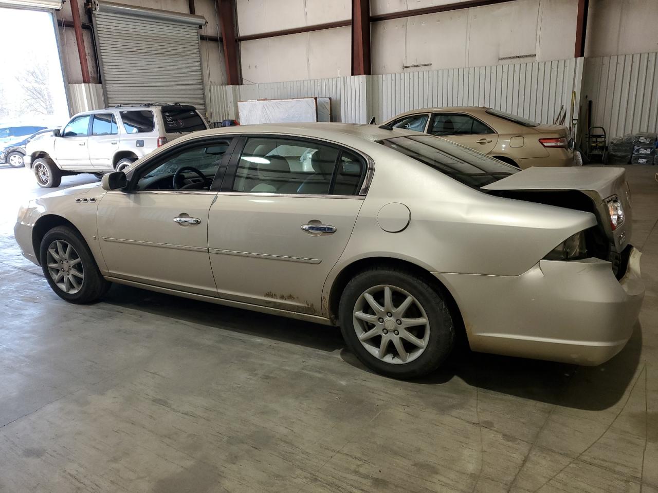 2008 Buick Lucerne VIN 1G4HD57208U143526 Copart auction photo, rear end / minor dent/scratches damage thumbnail 2