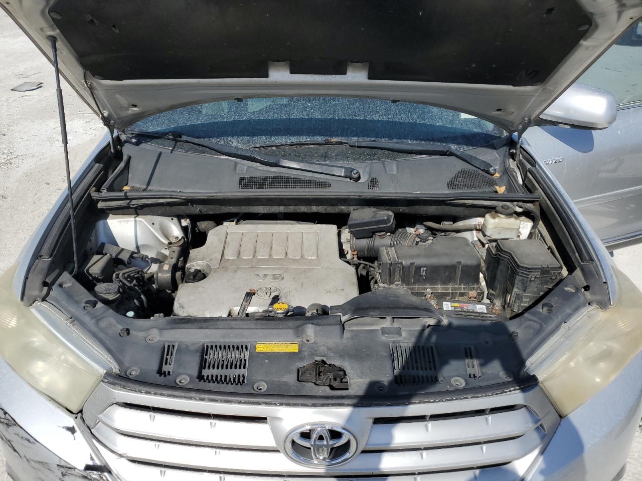 2012 Toyota Highlander VIN 5TDDK3EH0CS107188 Copart auction photo, front end damage thumbnail 14