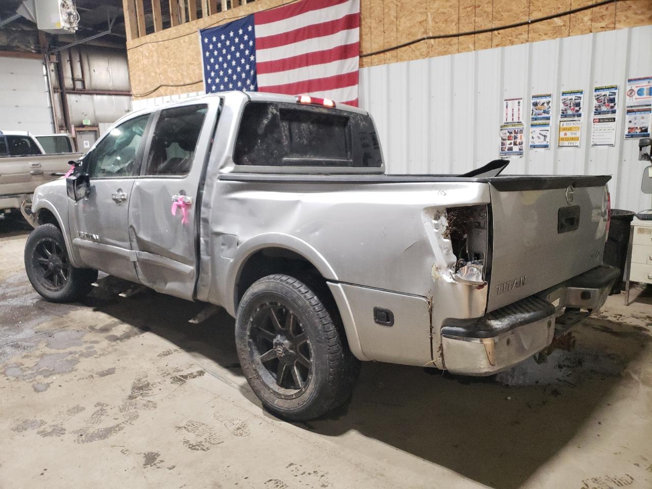 2014 Nissan Titan VIN 1N6AA0EC6EN518626 Copart auction photo, all over / front end damage thumbnail 2