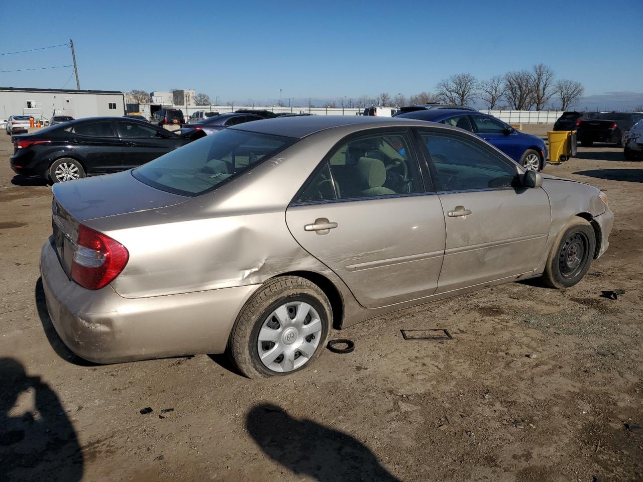 2002 Toyota Camry VIN 4T1BE32K82U552623 Copart auction photo, side damage thumbnail 3