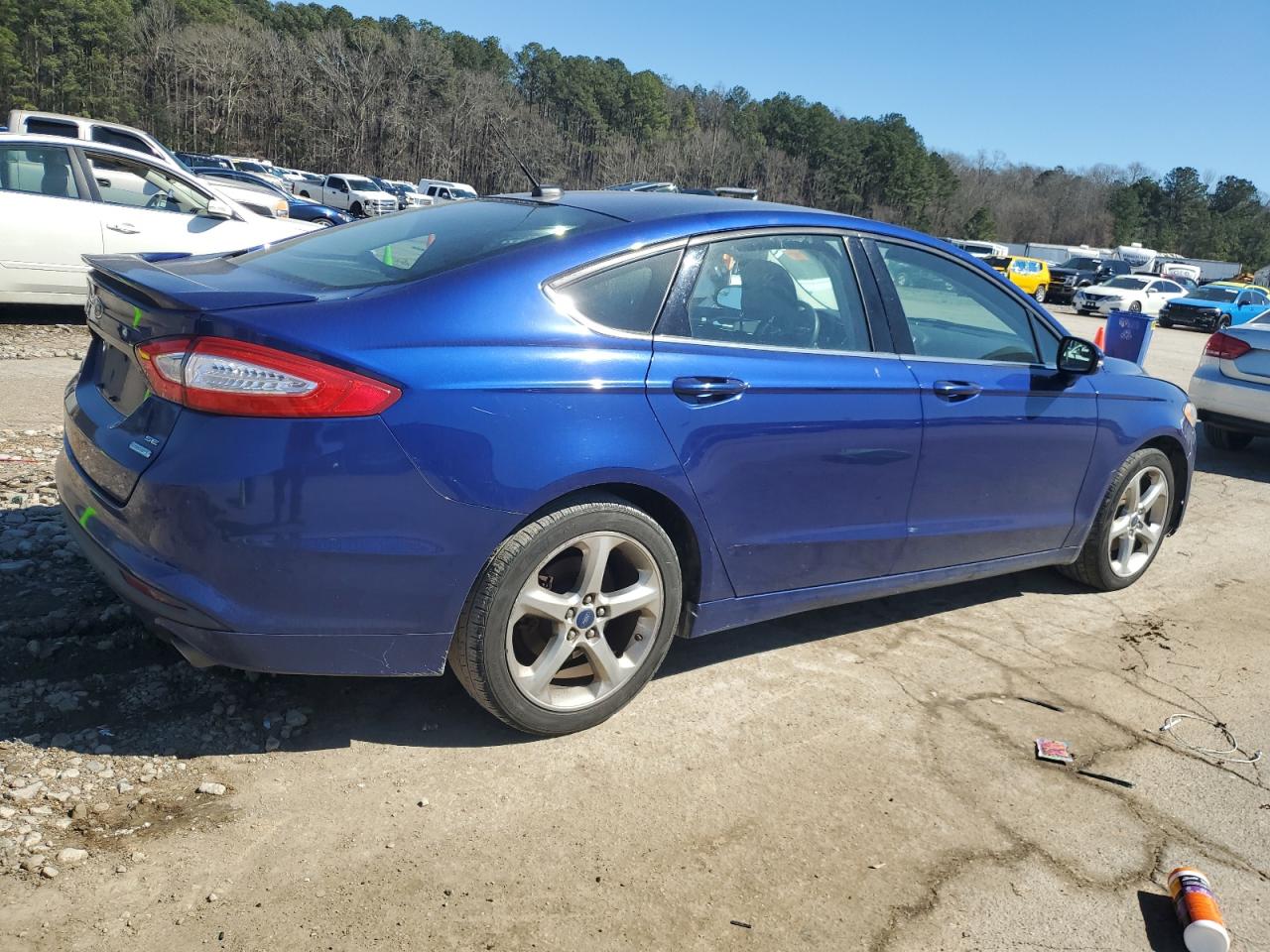 2014 Ford Fusion VIN 3FA6P0HD5ER332218 Copart auction photo, side / minor dent/scratches damage thumbnail 3