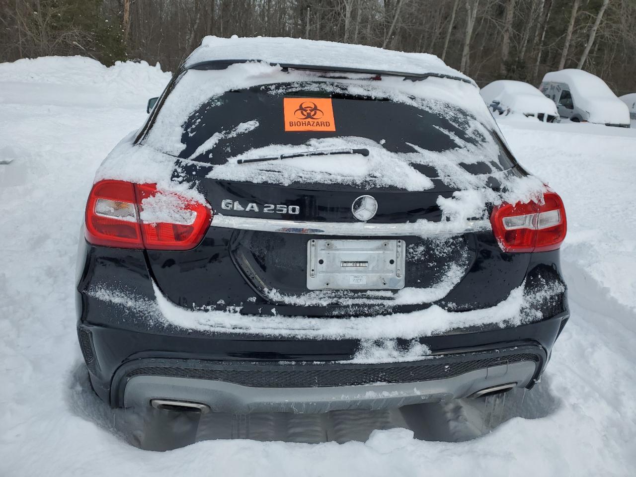 2016 Mercedes-Benz GLA-klasse VIN WDCTG4GB7GJ234741 Copart auction photo, front end / side damage thumbnail 6