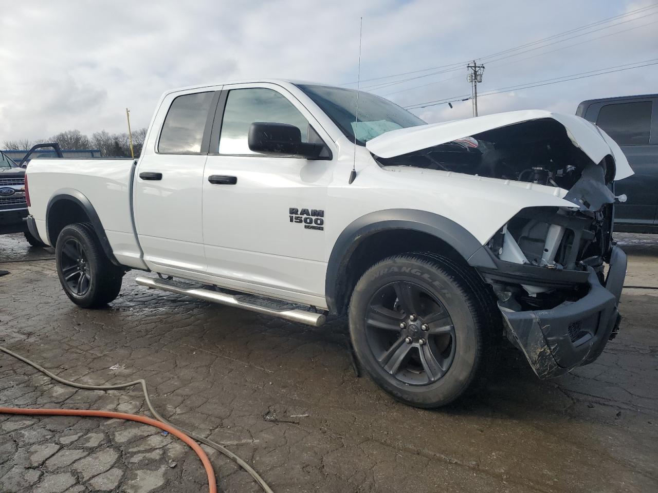 2021 RAM 1500 VIN 1C6RR7GG0MS502484 Copart auction photo, front end damage thumbnail 4