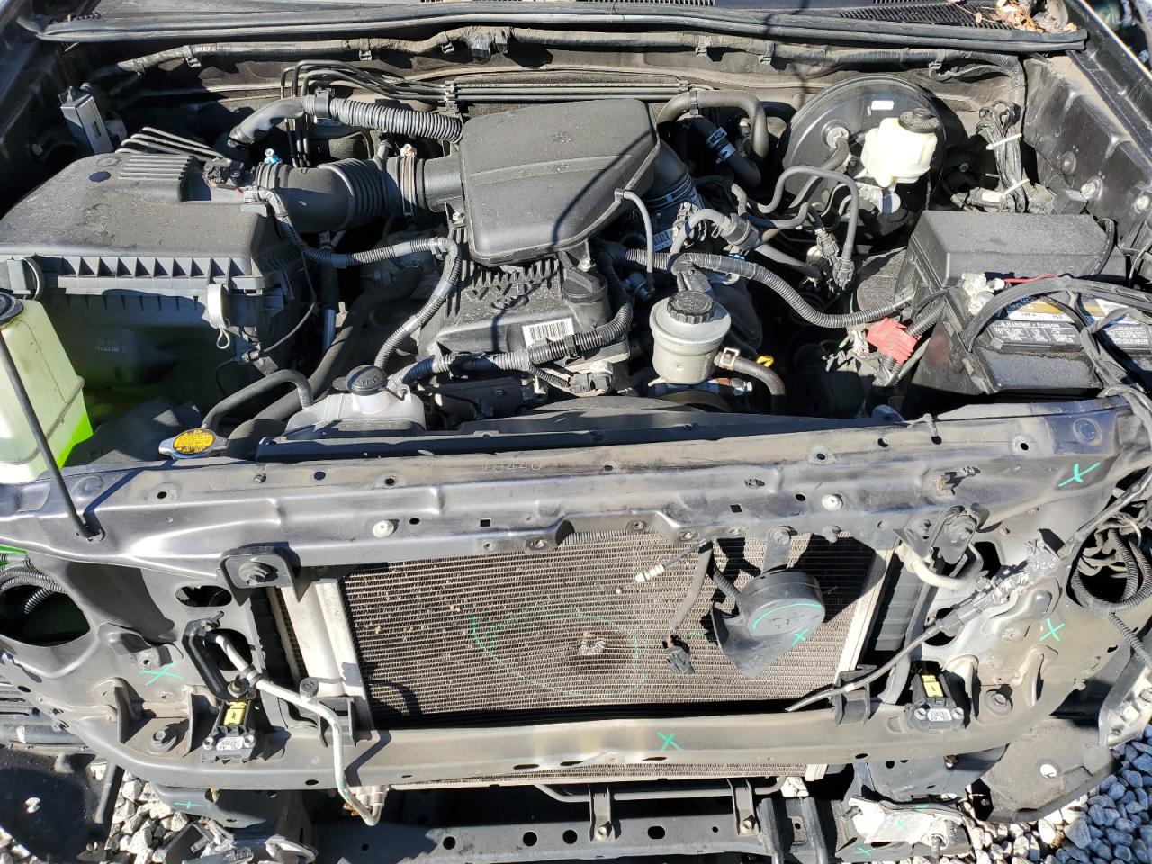 2015 Toyota Tacoma VIN 5TFJX4GN8FX039024 Copart auction photo, front end damage thumbnail 11