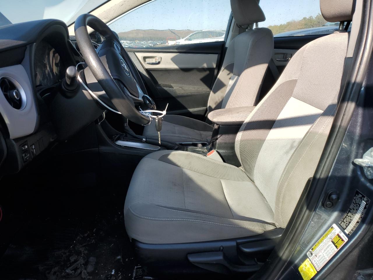2017 Toyota Corolla VIN 2T1BURHE6HC804774 Copart auction photo, front end / minor dent/scratches damage thumbnail 7