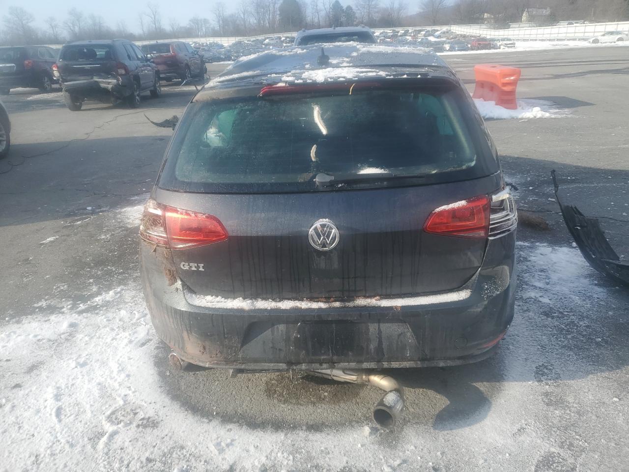 2016 Volkswagen GTI VIN 3VWYT7AU7GM050497 Copart auction photo, rollover damage thumbnail 6