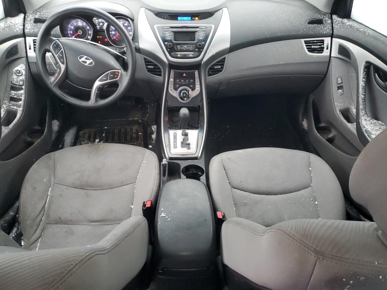 2013 Hyundai Elantra VIN 5NPDH4AE9DH314993 Copart auction photo, front end / all over damage thumbnail 8