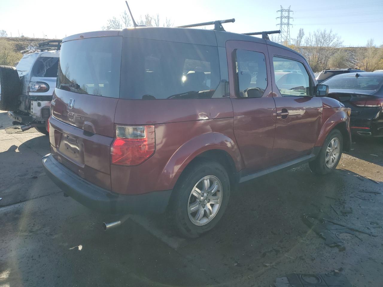 2006 Honda Element VIN 5J6YH28776L018313 Copart auction photo, front end damage thumbnail 3
