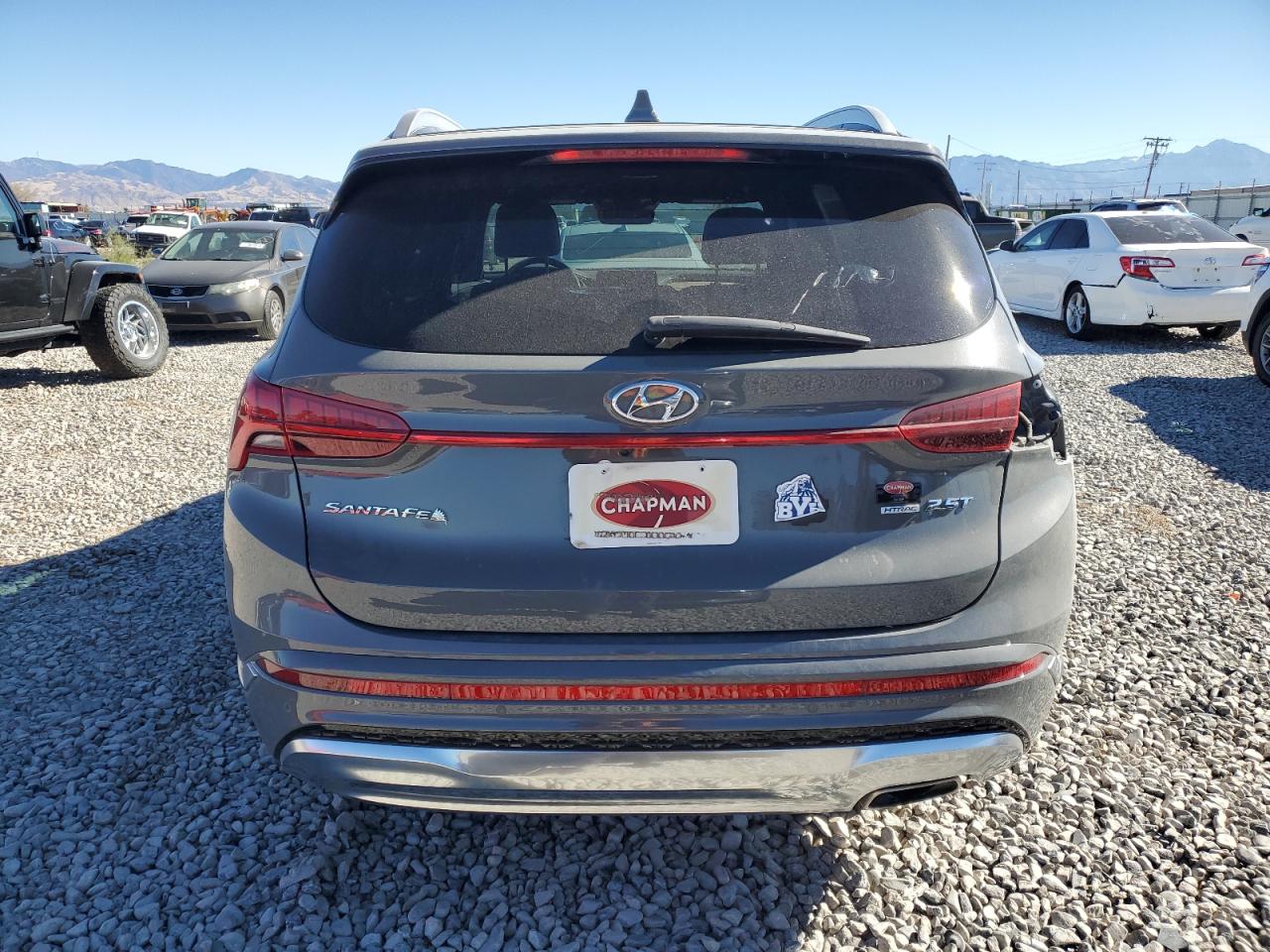2021 Hyundai Santa Fe VIN 5NMS5DAL7MH317368 Copart auction photo, front end damage thumbnail 6