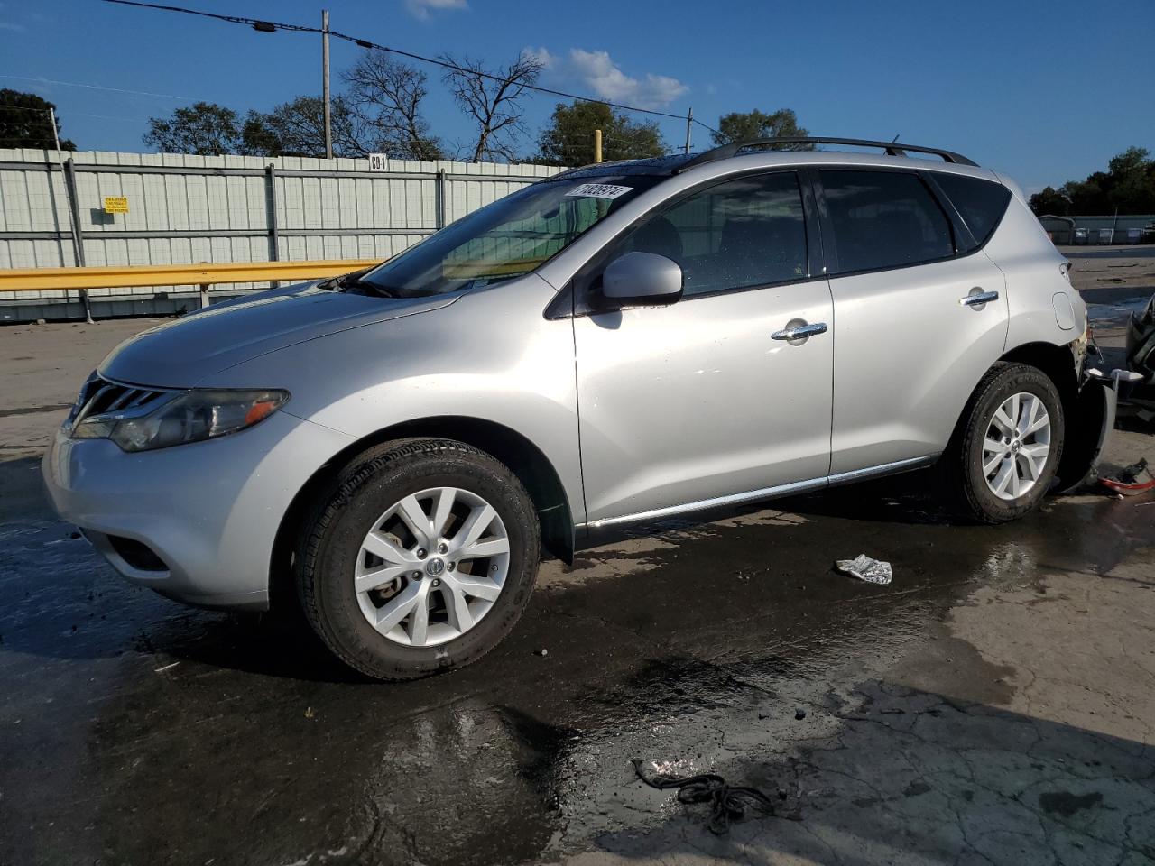 2012 Nissan Murano VIN JN8AZ1MU0CW100490