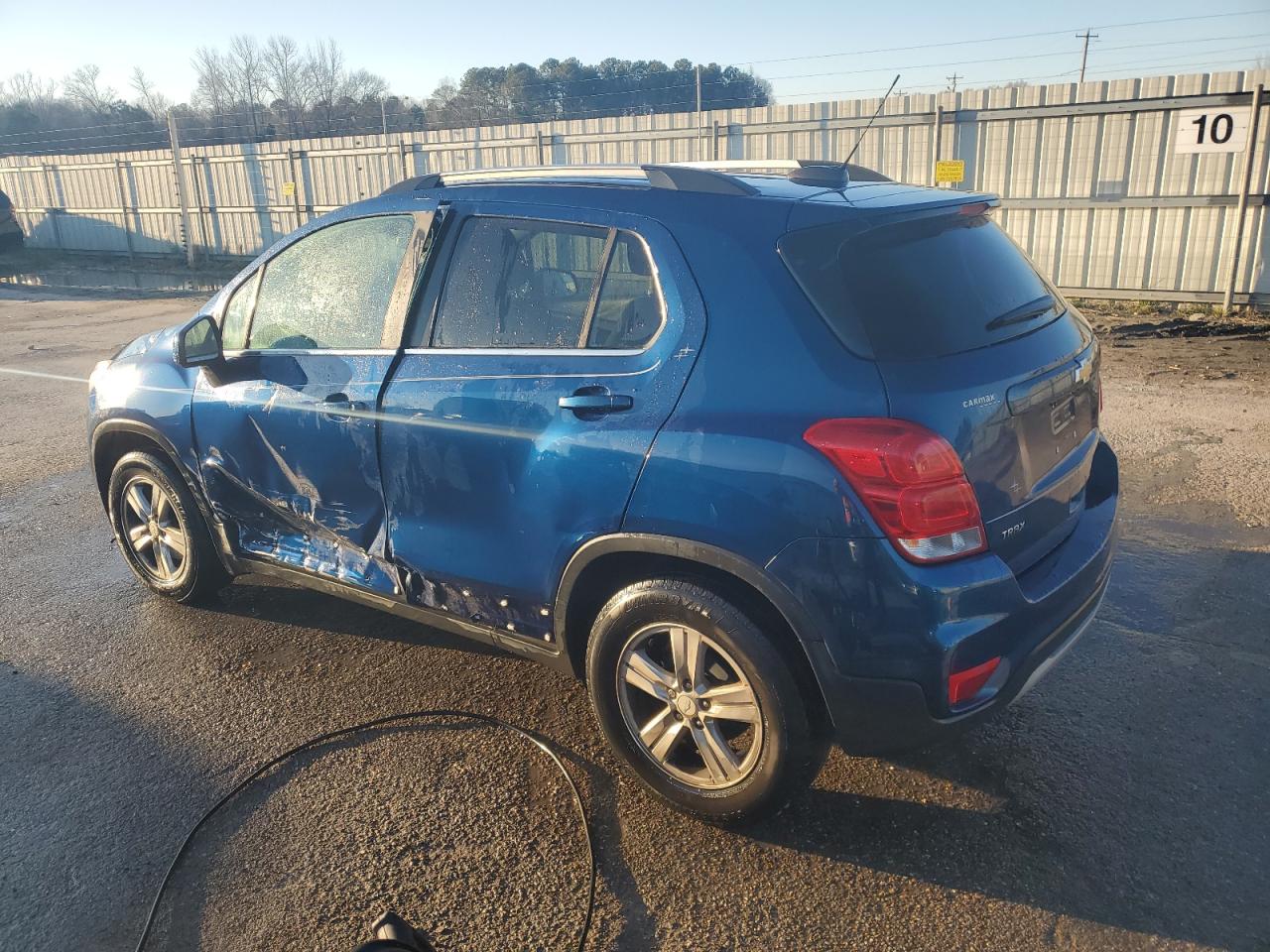 2019 Chevrolet Trax VIN 3GNCJLSB9KL175578 Copart auction photo, side damage thumbnail 2