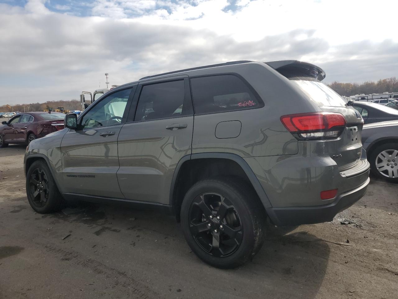 2019 Jeep Grand Cherokee VIN 1C4RJFAG0KC696735 Copart auction photo, front end / side damage thumbnail 2