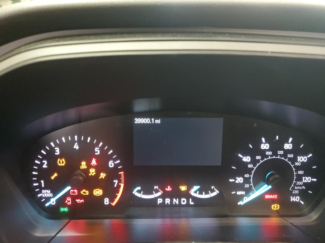 2020 Ford Escape VIN 1FMCU0F64LUC61881 Copart auction photo, front end / mechanical damage thumbnail 9