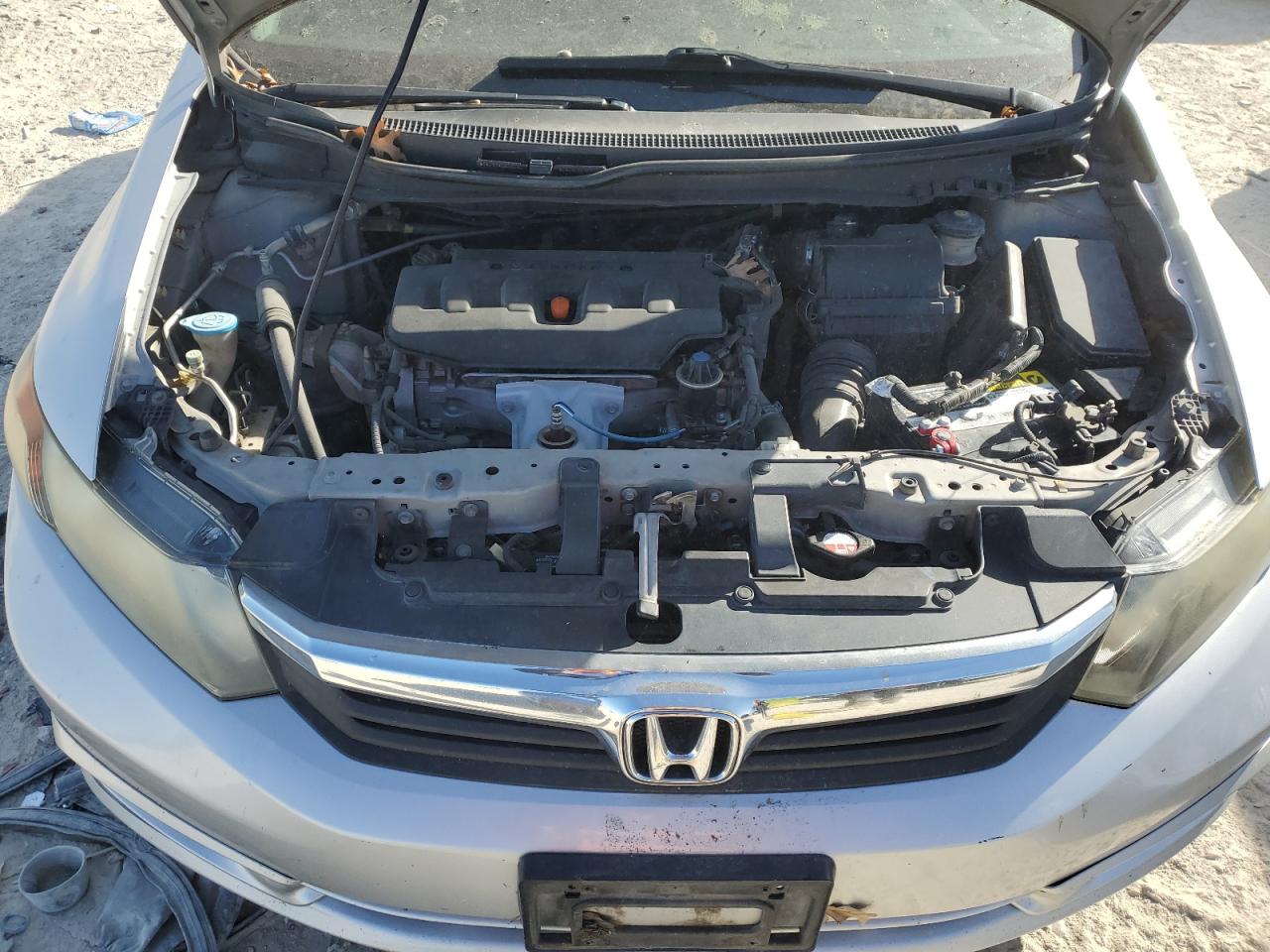 2012 Honda Civic VIN 2HGFB2F87CH602151 Copart auction photo, rear end / mechanical damage thumbnail 11