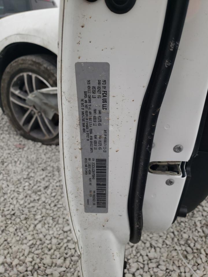 2019 Dodge Charger VIN 2C3CDXJG3KH758049 Copart auction photo, side / front end damage thumbnail 12
