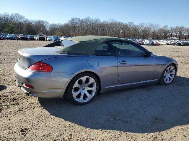 2007 BMW 6er VIN WBAEK13507CN84175 Copart auction photo, mechanical / minor dent/scratches damage thumbnail 3