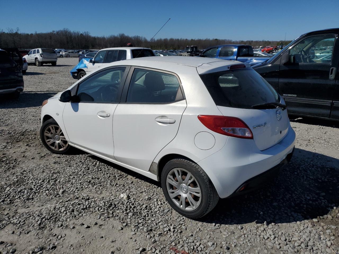 2012 Mazda 2 VIN JM1DE1KZ0C0144575 Copart auction photo, normal wear damage thumbnail 2