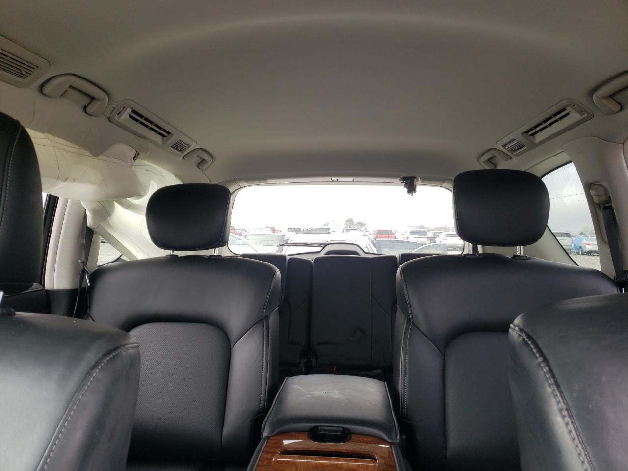 2019 Infiniti QX80 VIN JN8AZ2NF2K9687696 Copart auction photo, side / rear end damage thumbnail 10