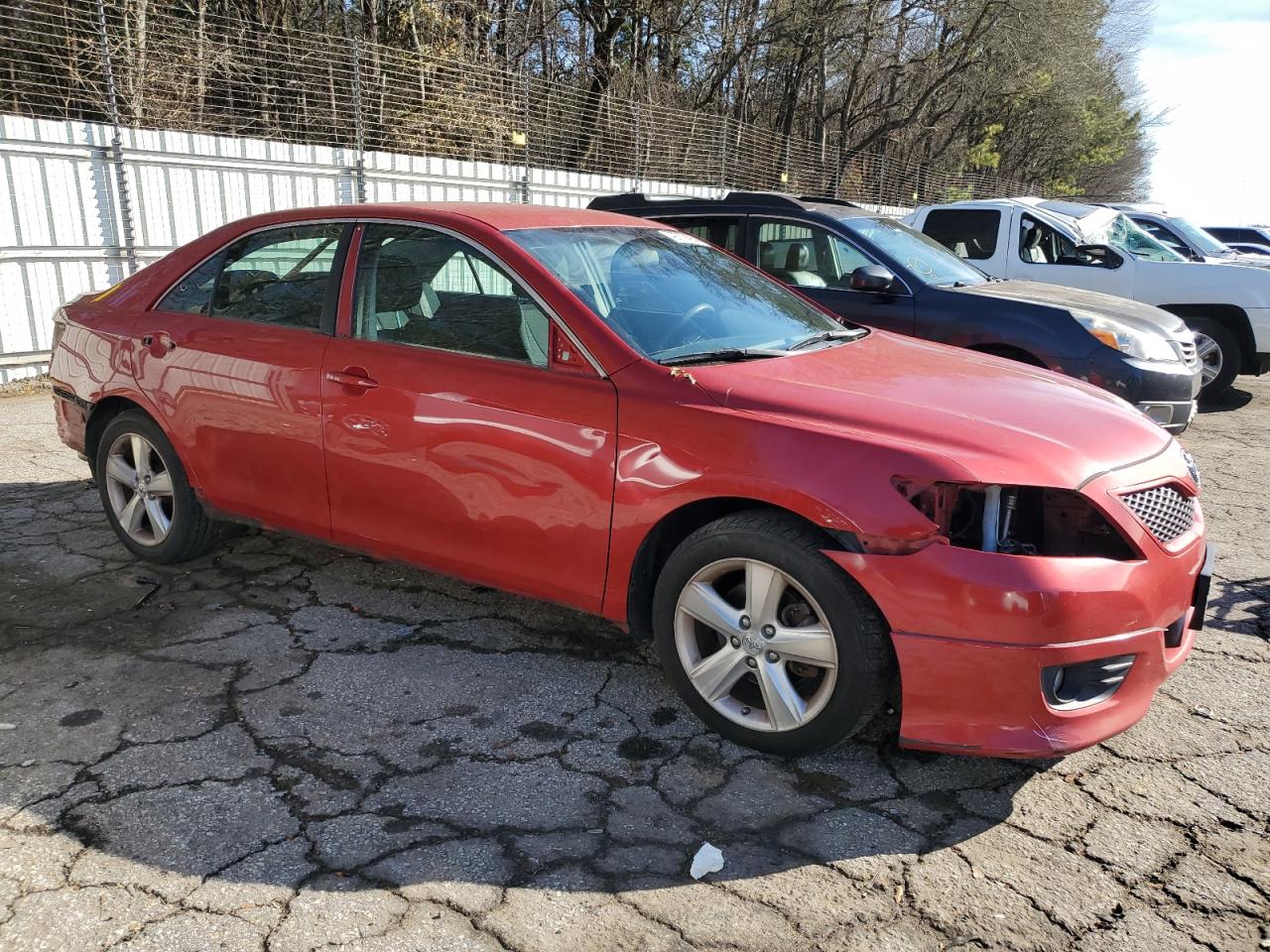 2011 Toyota Camry VIN 4T1BF3EK0BU609471 Copart auction photo, rear end / mechanical damage thumbnail 4