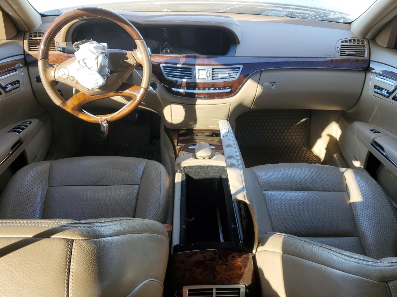 2010 Mercedes-Benz S-klasse VIN WDDNG8GB1AA336362 Copart auction photo, front end damage thumbnail 8