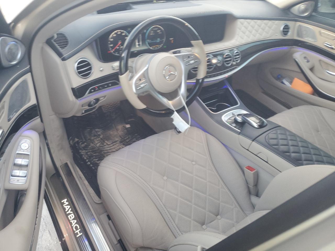 2020 Mercedes-Benz Maybach S-klasse VIN W1KUX8GB2LA555345 Copart auction photo, water/flood damage thumbnail 8