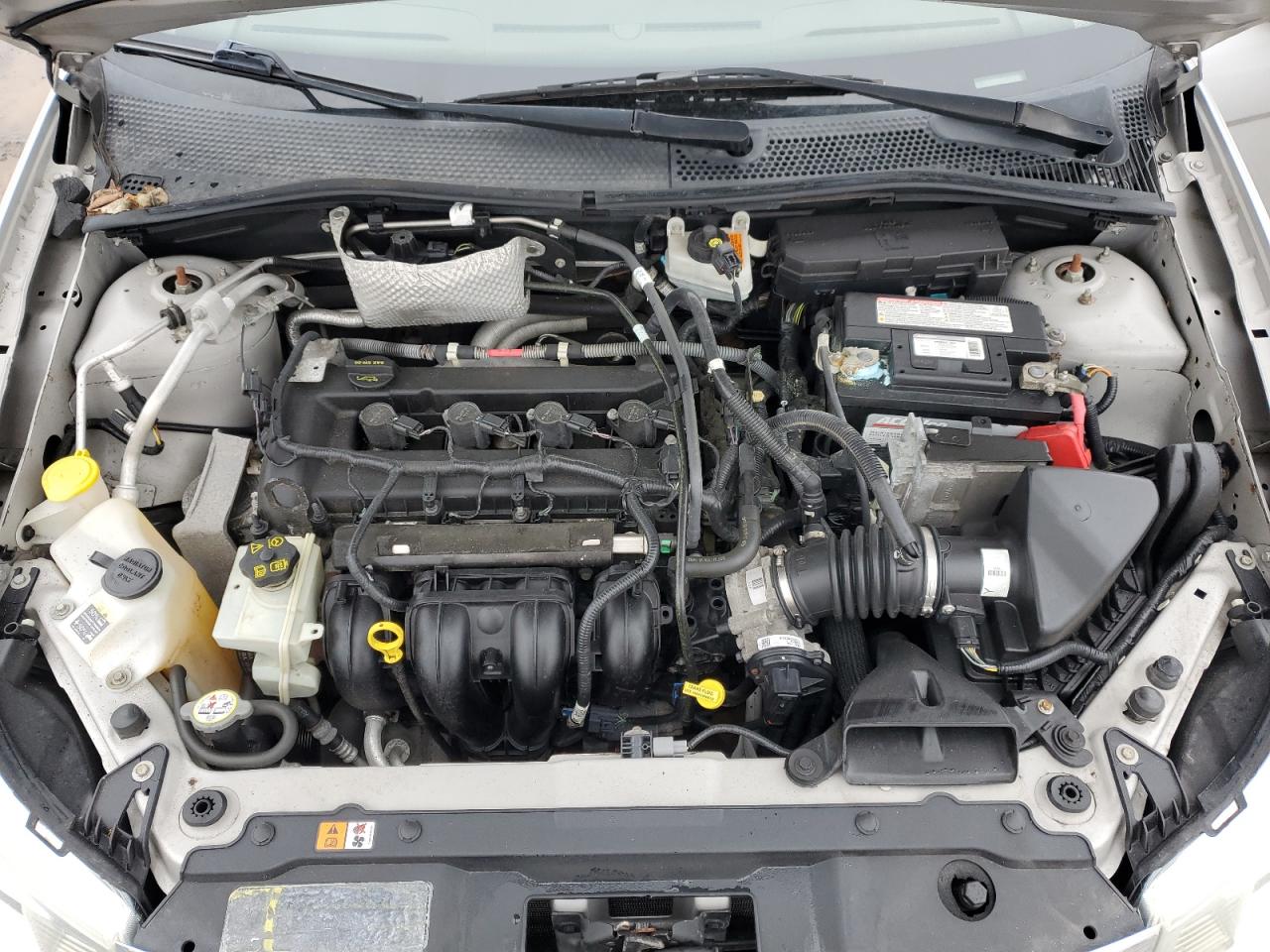 2010 Ford Focus VIN 1FAHP3HN4AW263516 Copart auction photo, side damage thumbnail 12