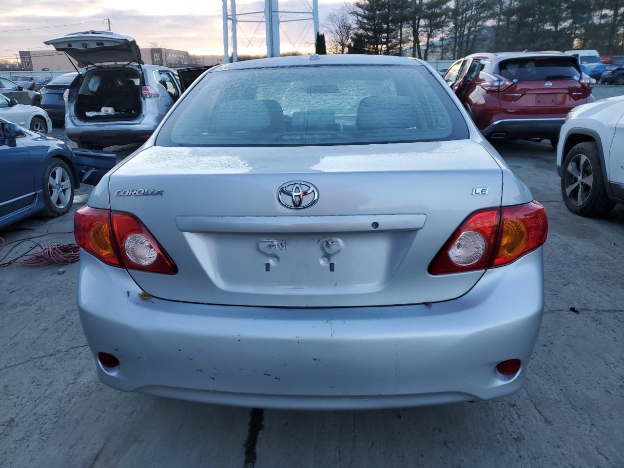 2010 Toyota Corolla VIN 1NXBU4EE7AZ361126 Copart auction photo, front end damage thumbnail 6