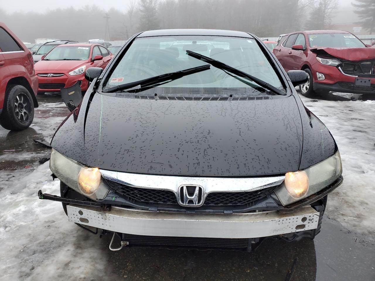 2011 Honda Civic VIN 2HGFA1F59BH306453 Copart auction photo, front end / minor dent/scratches damage thumbnail 5