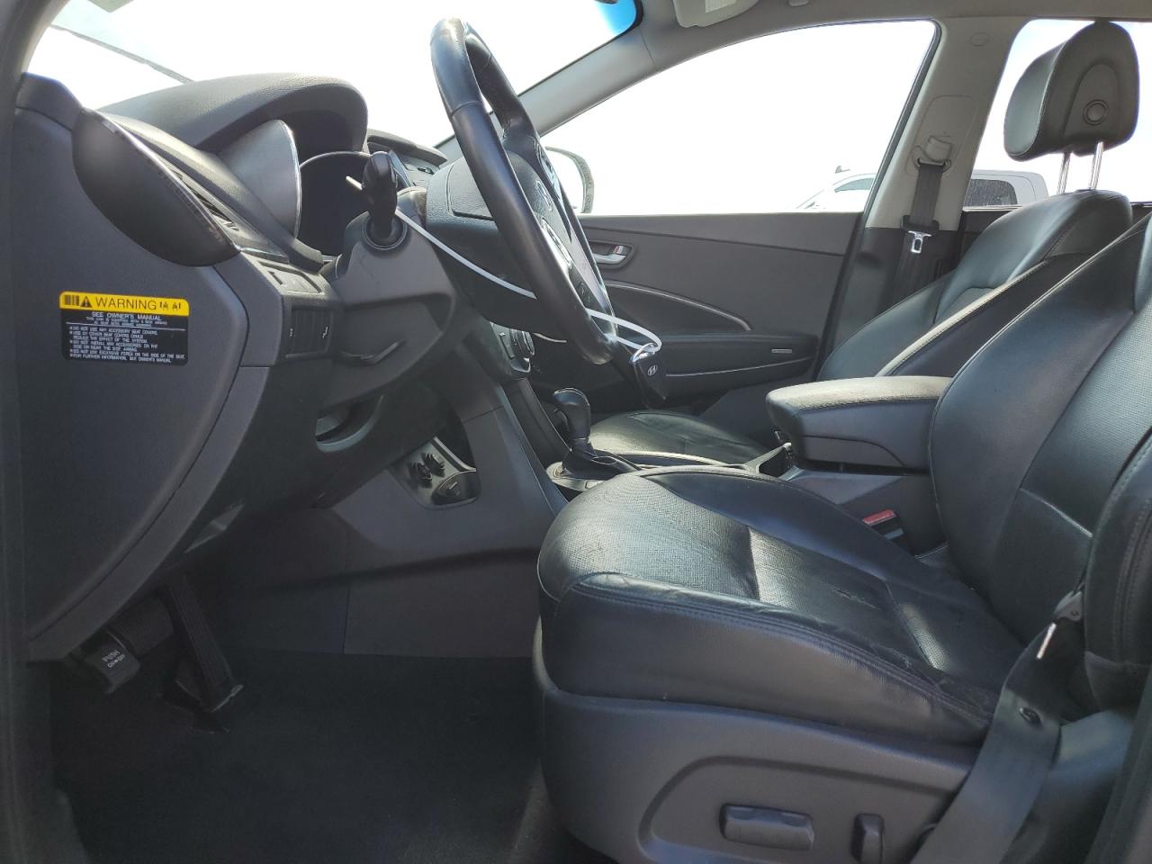 2016 Hyundai Santa Fe VIN KM8SN4HF1GU130605 Copart auction photo, front end / minor dent/scratches damage thumbnail 7