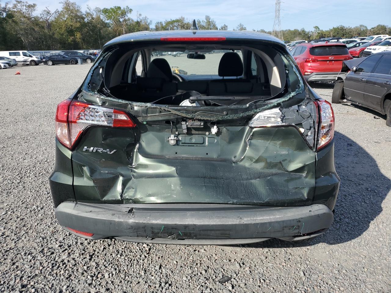 2017 Honda HR-V VIN 3CZRU5H32HM704520 Copart auction photo, rear end damage thumbnail 6