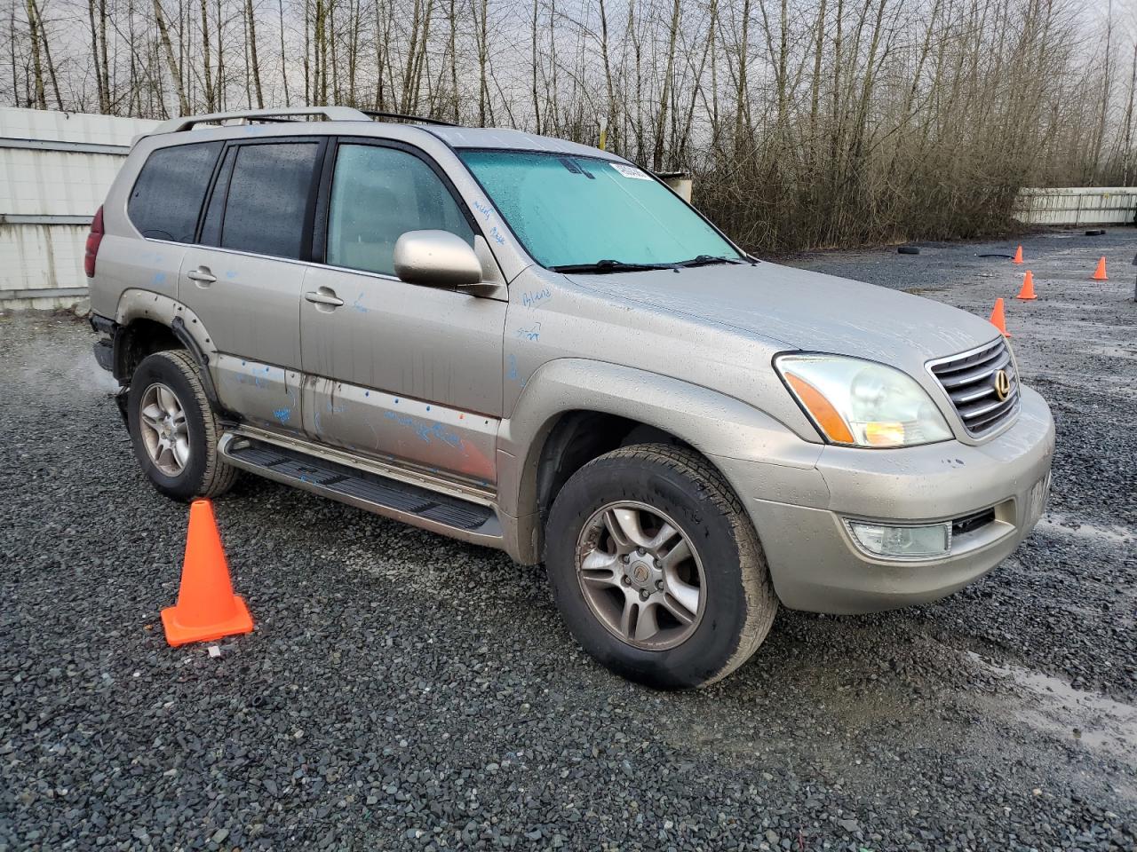 2004 Lexus GX VIN JTJBT20X140067833 Copart auction photo, rear end damage thumbnail 4